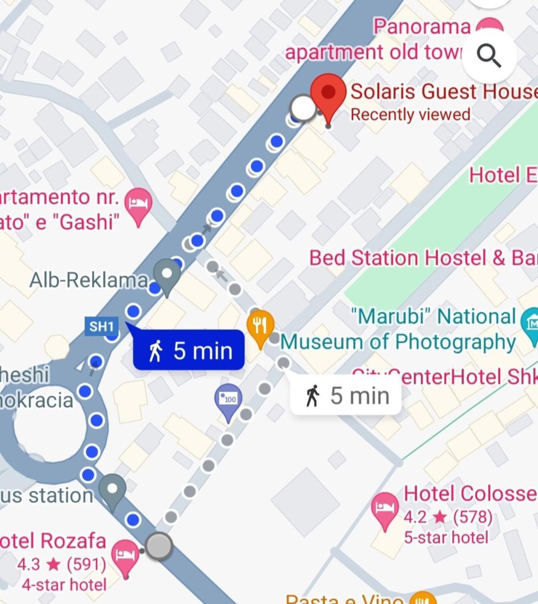 Solaris Guest House Шкодер Экстерьер фото